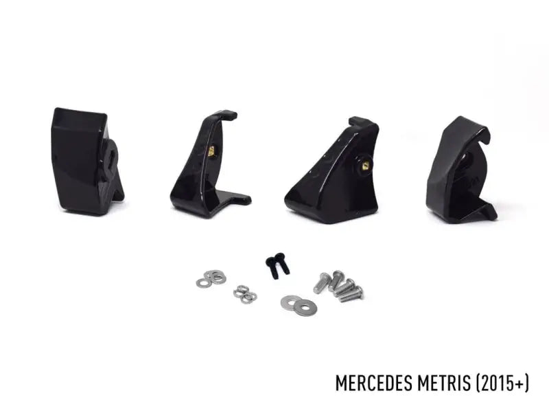 Black metal roof rack mounting kit for Mercedes Metris GM-USMM-01K Triplerlight