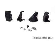Black metal roof rack mounting kit for Mercedes Metris GM-USMM-01K Triplerlight