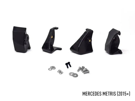 Black metal roof rack mounting kit for Mercedes Metris GM-USMM-01K Triplerlight