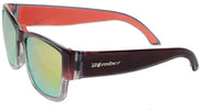 Gm104-Rm-Rf Bomber Gomer Bomb Floating Eyewear Crystal Smoke W/Red Mirror 