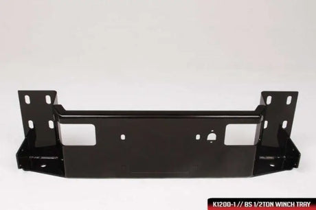 Black metal winch tray for GM14-S3160-1 Fab Fours Ranch Bumper off-road upgrade