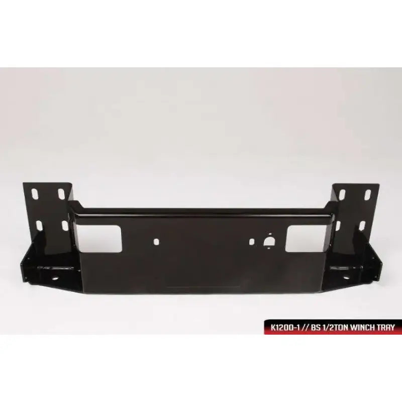 Black metal winch tray for GM14-S3160-1 Fab Fours Ranch Bumper off-road upgrade