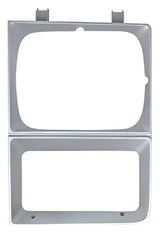 GM2512108 Goodmark Headlamp Bezel; Lh; Single Rectangl