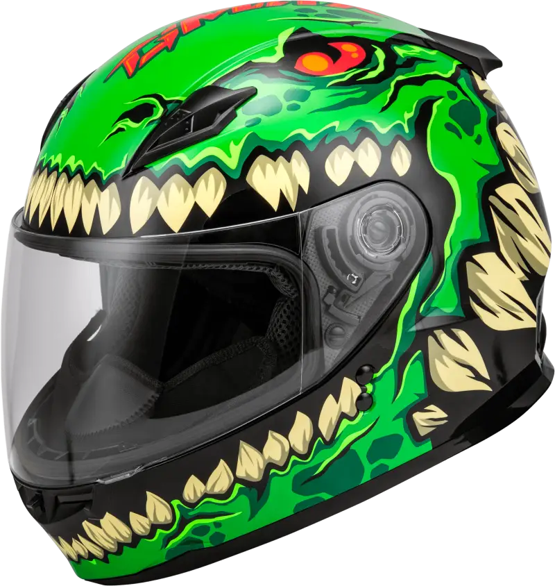 Youth Gm-49Y Drax Helmet Green Ym