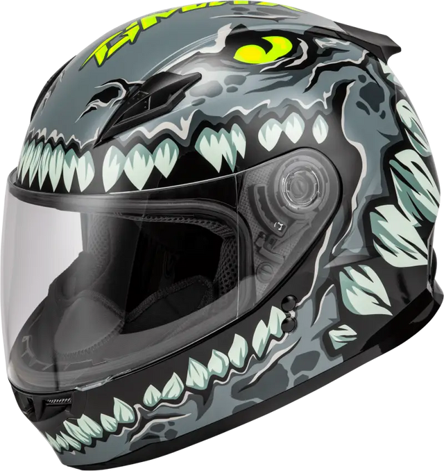Youth Gm-49Y Drax Helmet Grey Yl