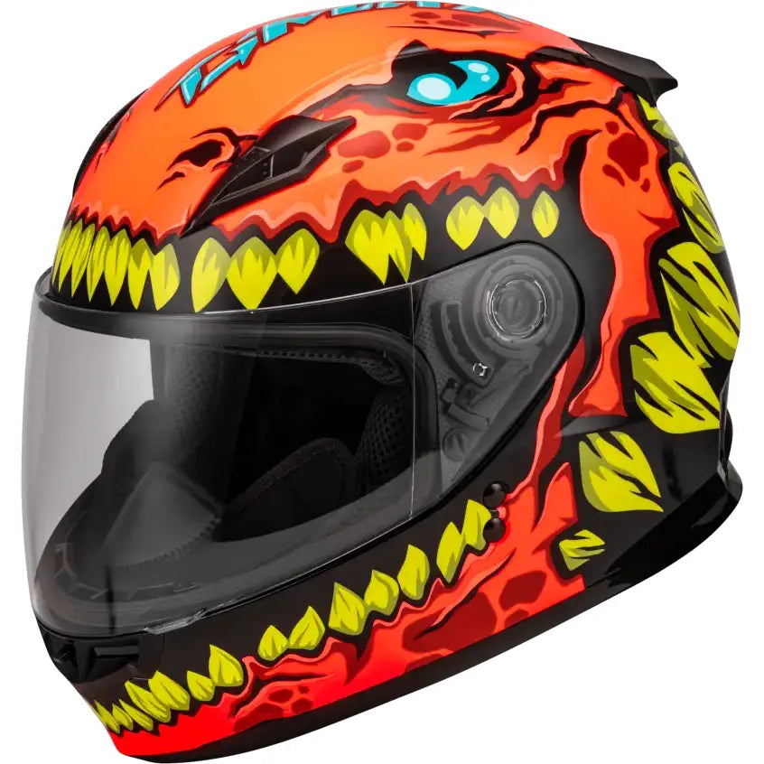 Youth Gm-49Y Drax Helmet Orange Ys