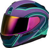 Ff-98 Aftershock Helmet Matte Purple/Blue Sm