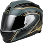 Ff-98 Aftershock Helmet Grey/Metallic Gold Md