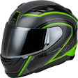 Ff-98 Aftershock Helmet Grey/Neon Green 3X