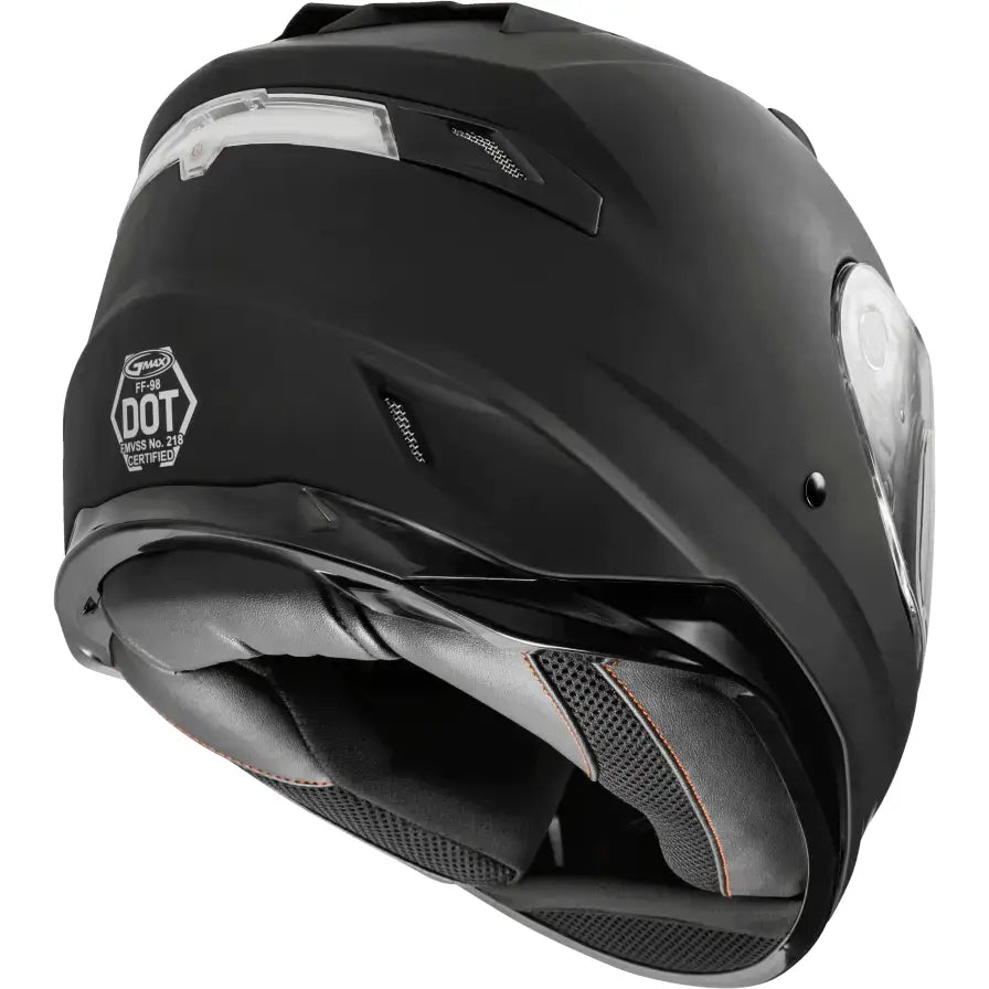 Ff 98 Full Face Helmet Matte Black Xs - GMAX