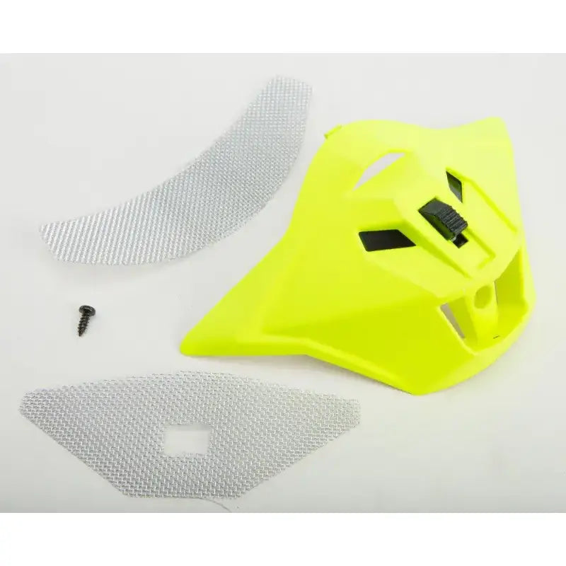 Mouth Vent Matte Hi-Vis Yellow W/Screws/Screen Gm-11