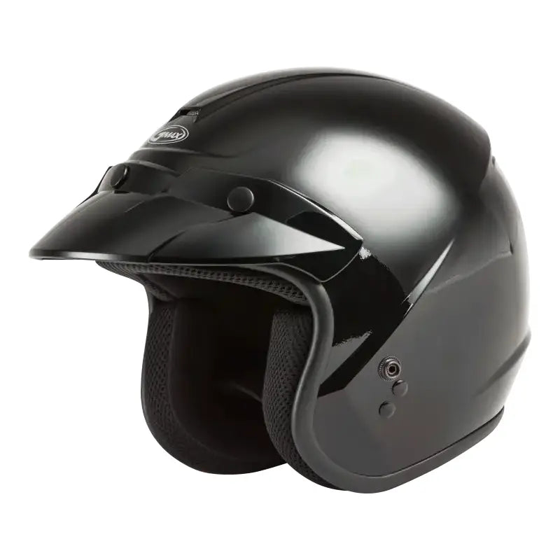 Of-2 Open-Face Helmet Black 3X
