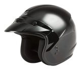Of-2 Open-Face Helmet Black 3X