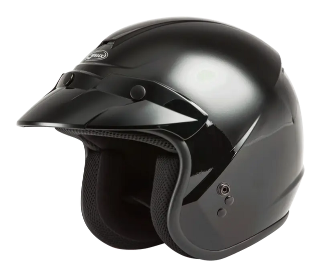 Of-2 Open-Face Helmet Black 3X