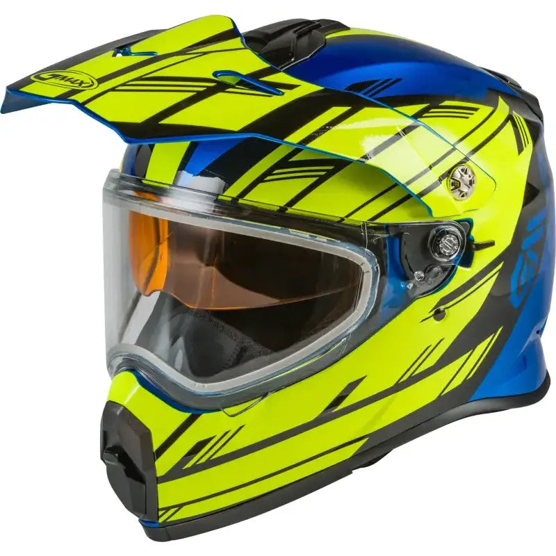 Youth At-21Y Epic Snow Helmet Blue/Hi-Vis/Black Ym