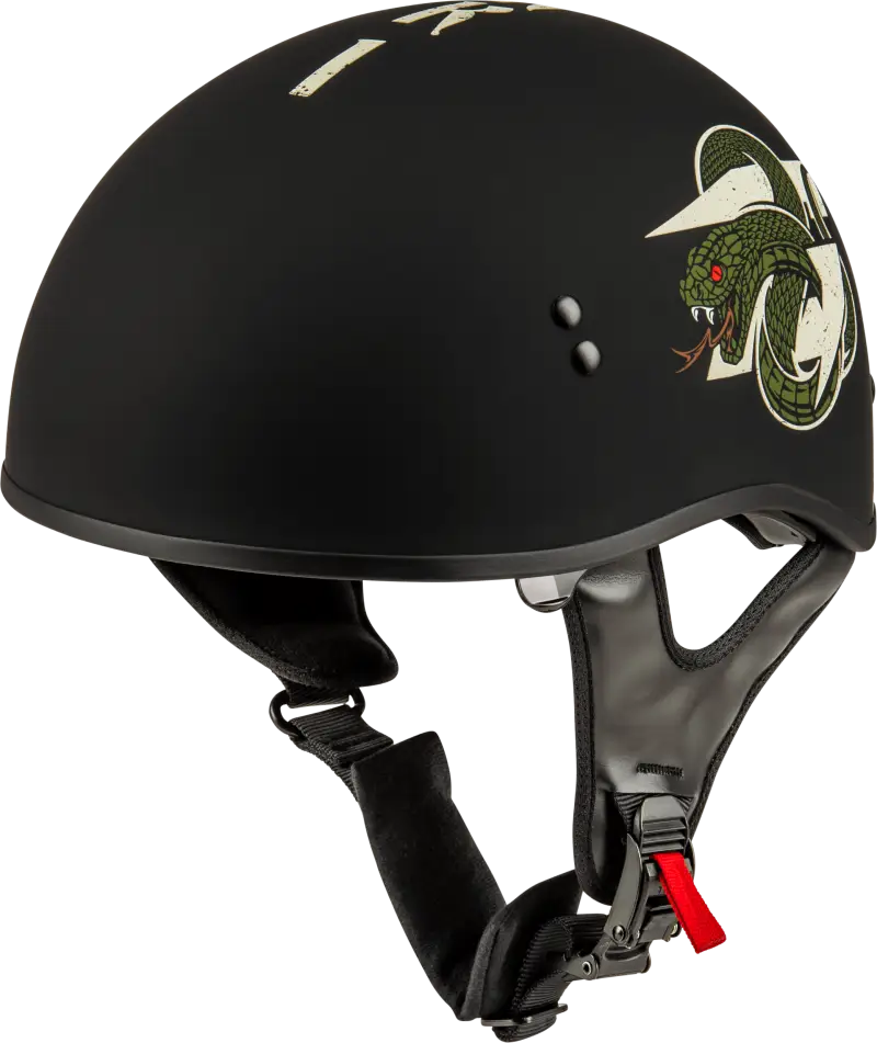 Hh-65 Drk1 Helmet Matte Black/Bone Lg
