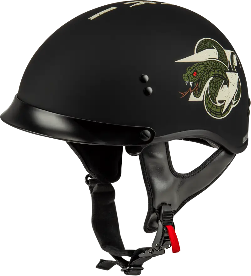 Hh-65 Drk1 Helmet W/ Peak Matte Black/Bone Md