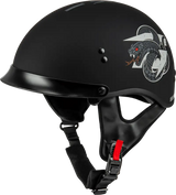 Hh-65 Drk1 Helmet W/ Peak Matte Black/Grey 2X