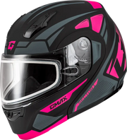 Md-04S Sector Snow Helmet Black/Pink Lg