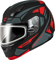 Md-04S Sector Snow Helmet Black/Red 2X