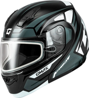 Md-04S Sector Snow Helmet Black/Silver Xs