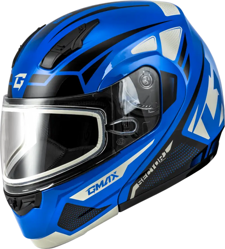 Md-04S Sector Snow Helmet Blue/Black 2X
