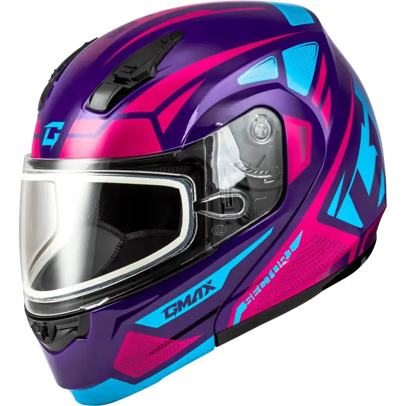Md-04S Sector Snow Helmet Violet/Pink Md