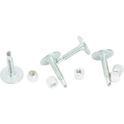 GMP-1450-48 Grand Master silver carriage bolts and hex nuts for sturdy fastening