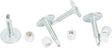 Grand Master GMP-1450-500 set of carriage bolts with nuts for sturdy projects