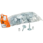 Bag of metal studs and nuts for GMP-1575-84 Grand Master Silver Studs 1.575inch