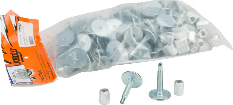 Bag of metal studs and nuts for GMP-1575-84 Grand Master Silver Studs 1.575inch