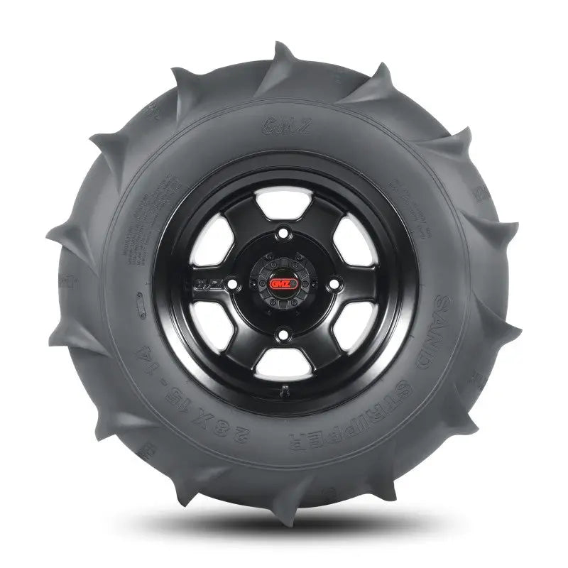 GMZ Sand Stripper Rear HP Tire - 14 Paddle 1-1/8in - 28x15-14 - Truck & Automotive