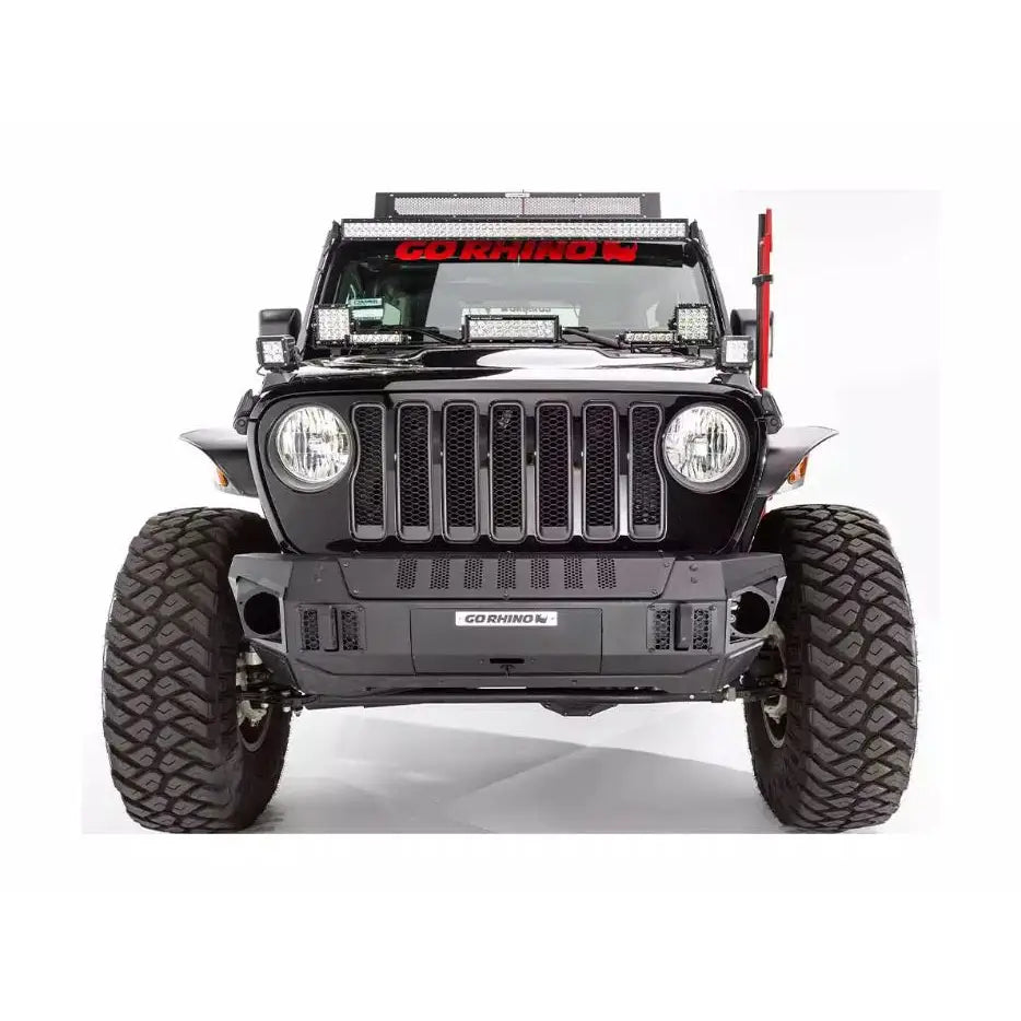 GO Rhino Full Width Design Bumper 230211T - Gladiator JT