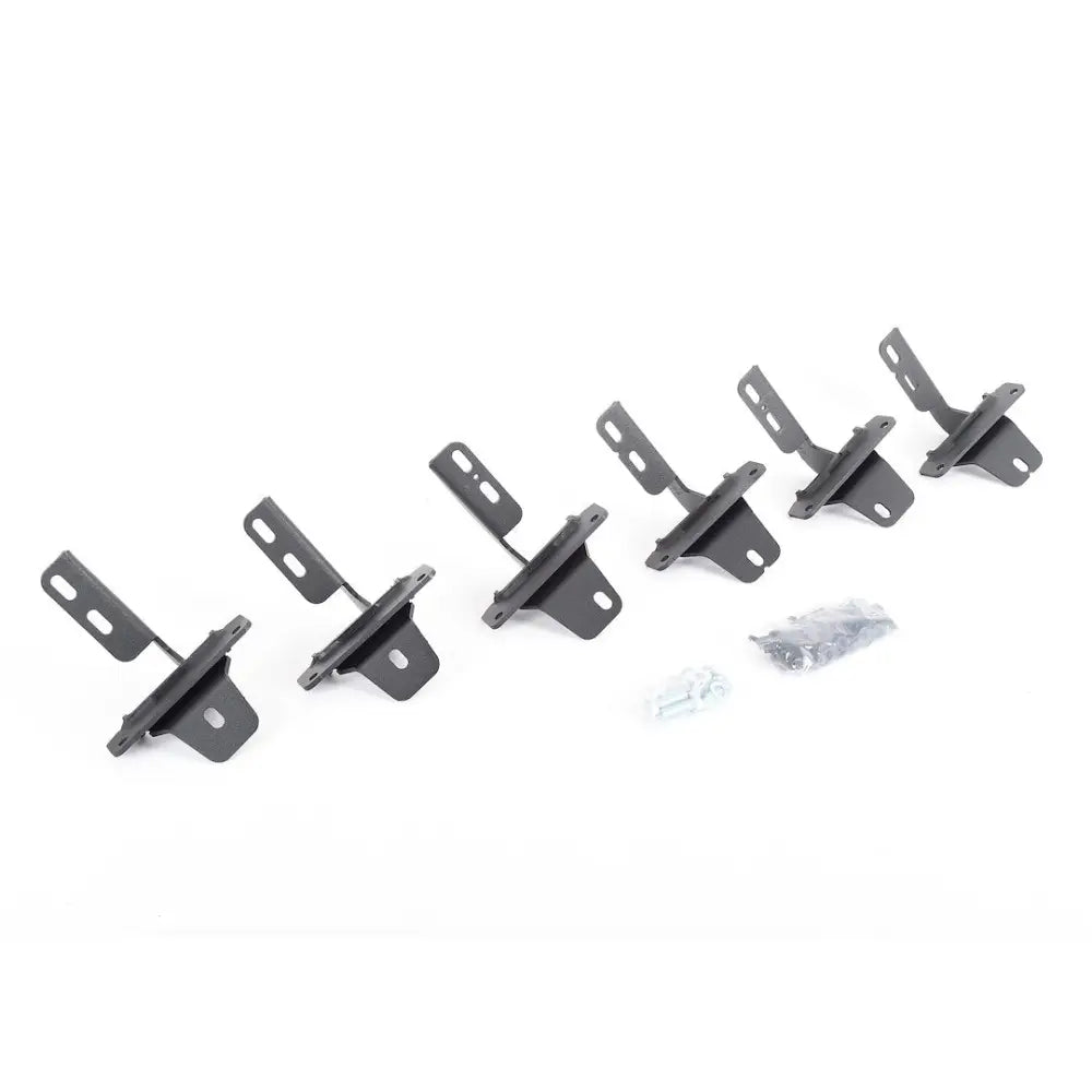 GO Rhino Made In USA Constructed Form Mild Steel 6941295 - Ford Bronco RB10 RB20 Bracket Kit
