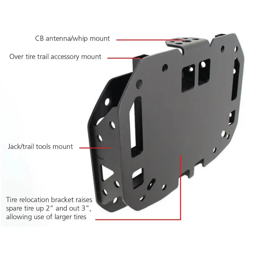 GO Rhino 372000T Spare Tire Carrier Spacer