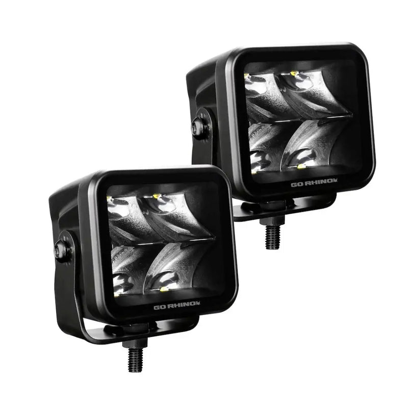 GO Rhino 750200321SCS Driving/ Fog Light - Black
