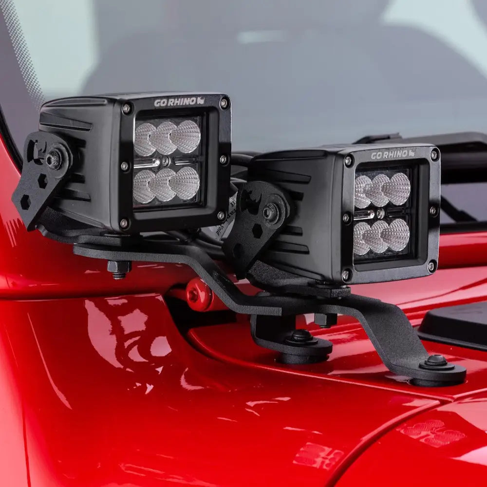 GO Rhino No Supplier Warranty Multi Purpose Light - LED 751002 - Two Cube Lights