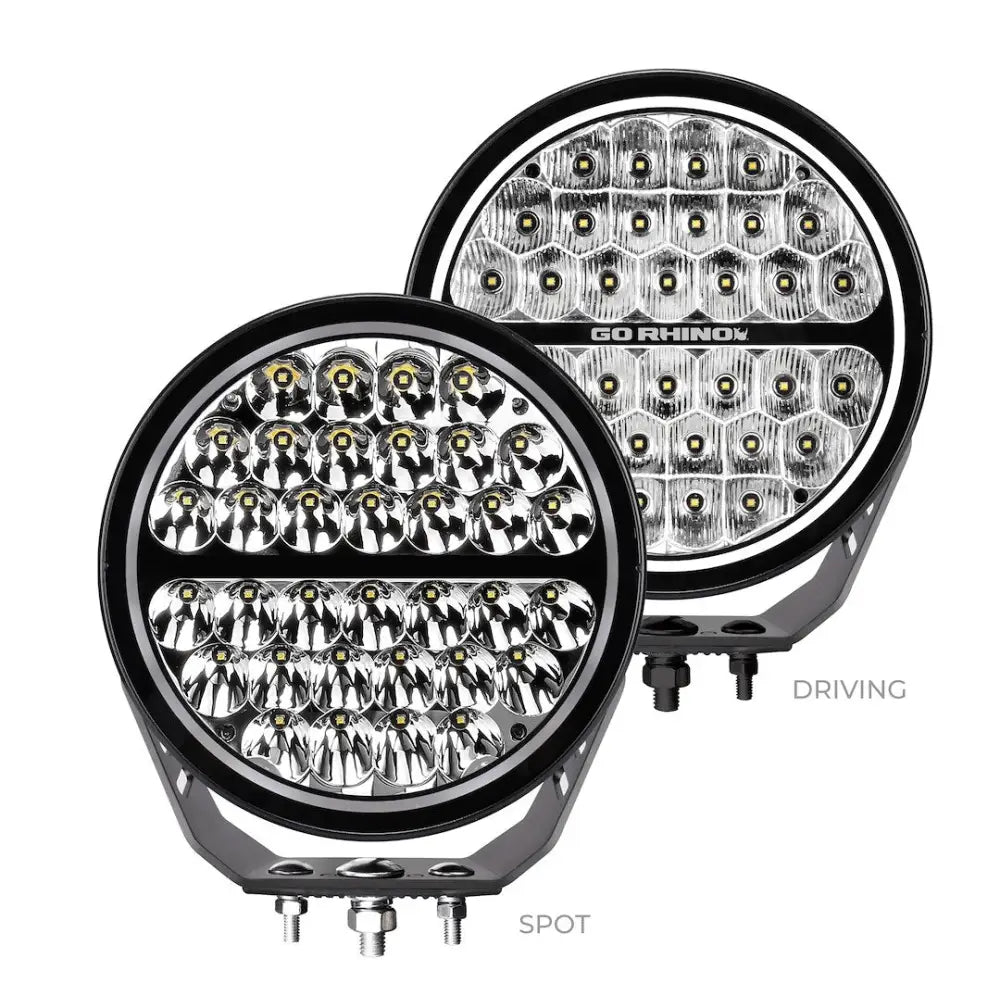 GO Rhino 751700911SRS Driving/ Fog Light - Black