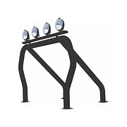 Go Rhino 9109370SSB Truck BED Rail