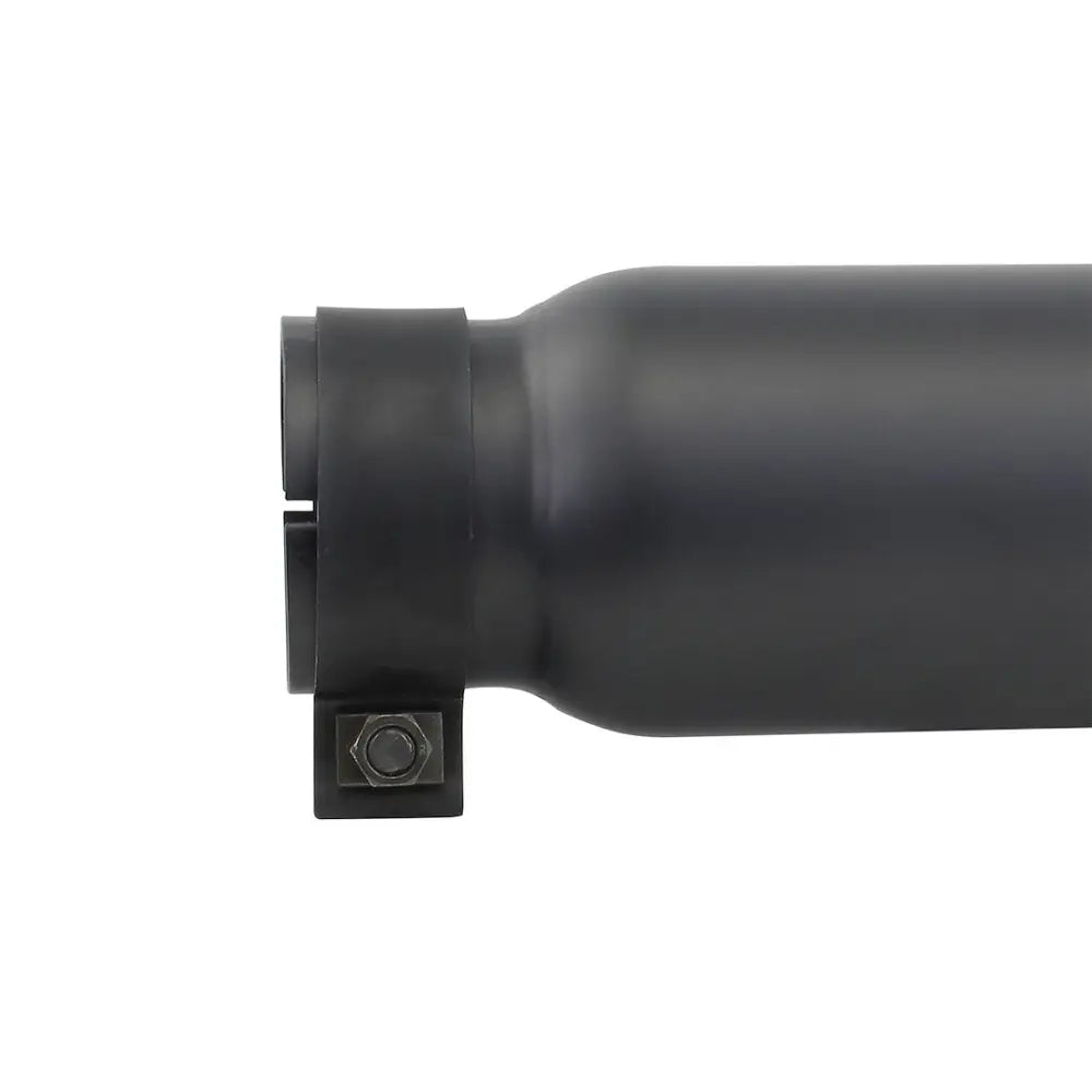 GO Rhino Direct Clamp-On Installation Exhaust Tail Pipe Tip GRT3414B - Black 14 X4 X3