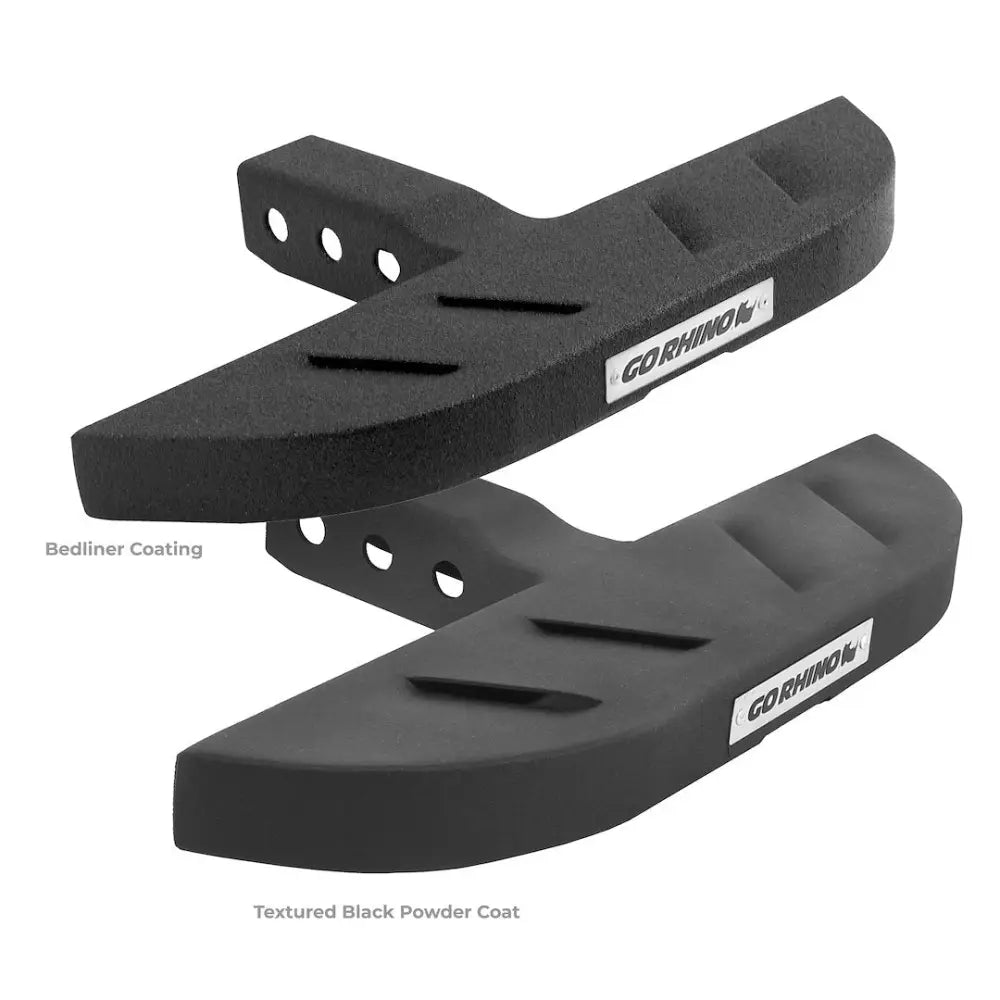 GO Rhino Durable Protective Bedliner Coating Truck Step RB610ST - RB10 Slim Hitch