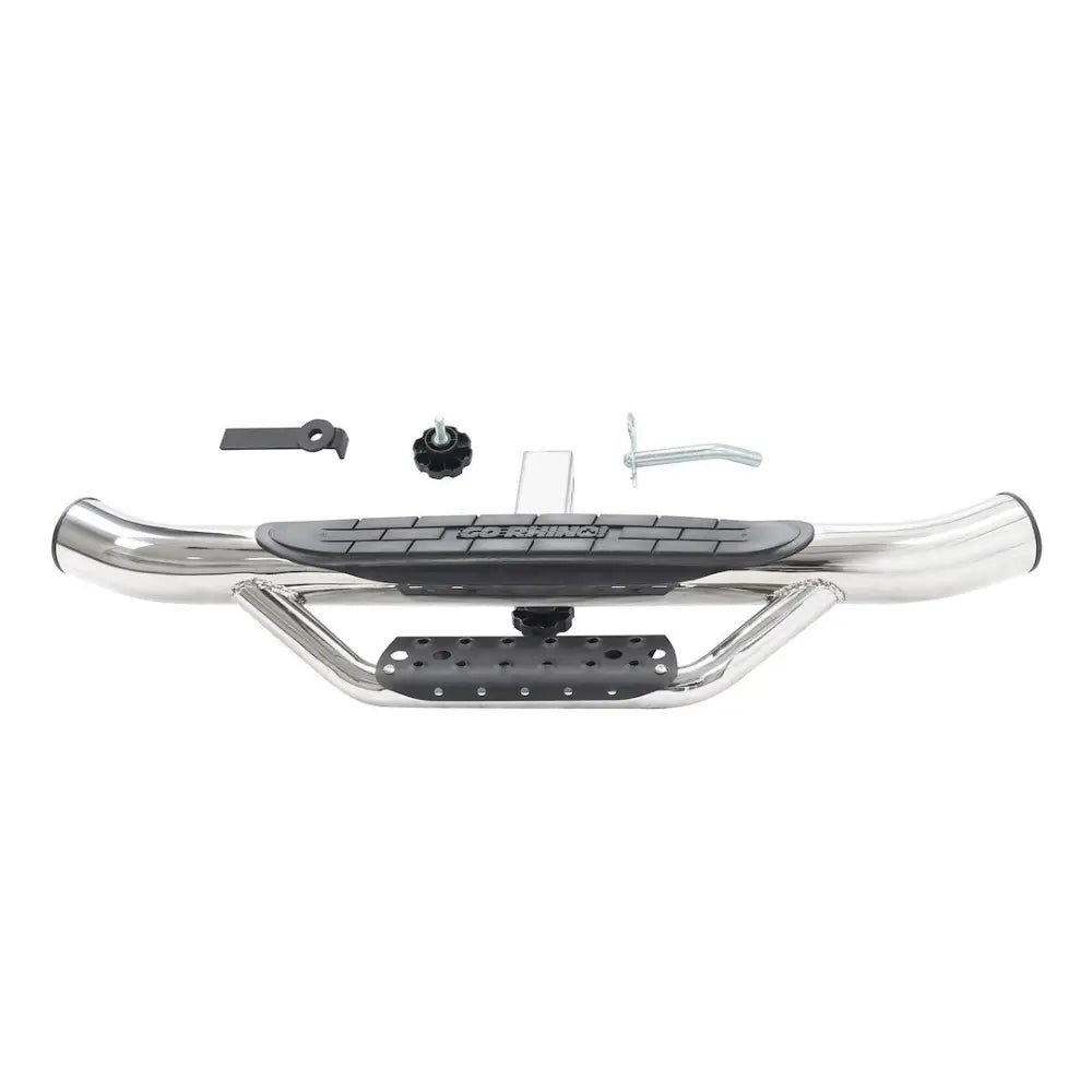 GO Rhino Easy To Install Truck Step D360PS - DMNTR2 SS Hitch