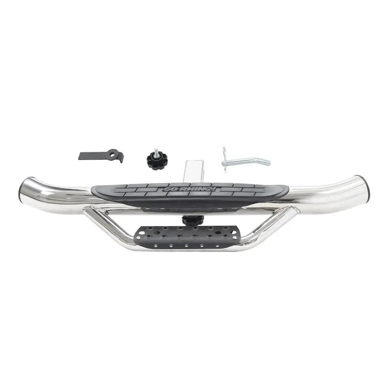 GO Rhino Easy To Install Truck Step D360PS - DMNTR2 SS Hitch