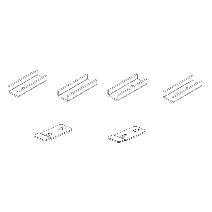 GO Rhino BRK-6942000 For use with go rhino running boards