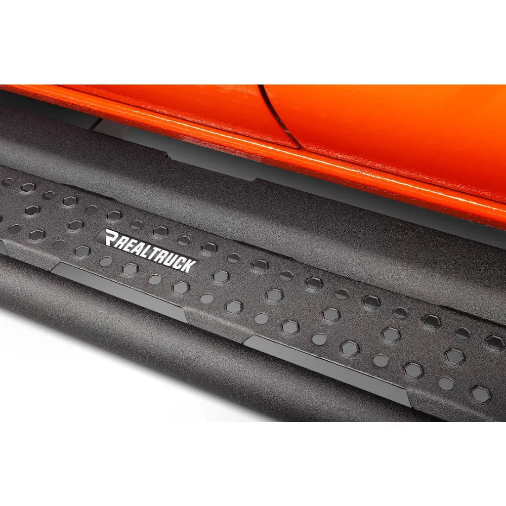 GO Rhino Great For High Clearance Use Rugged Style Enhances Truck Appearance D60080T - Dominator D6 Sidesteps Cab Length