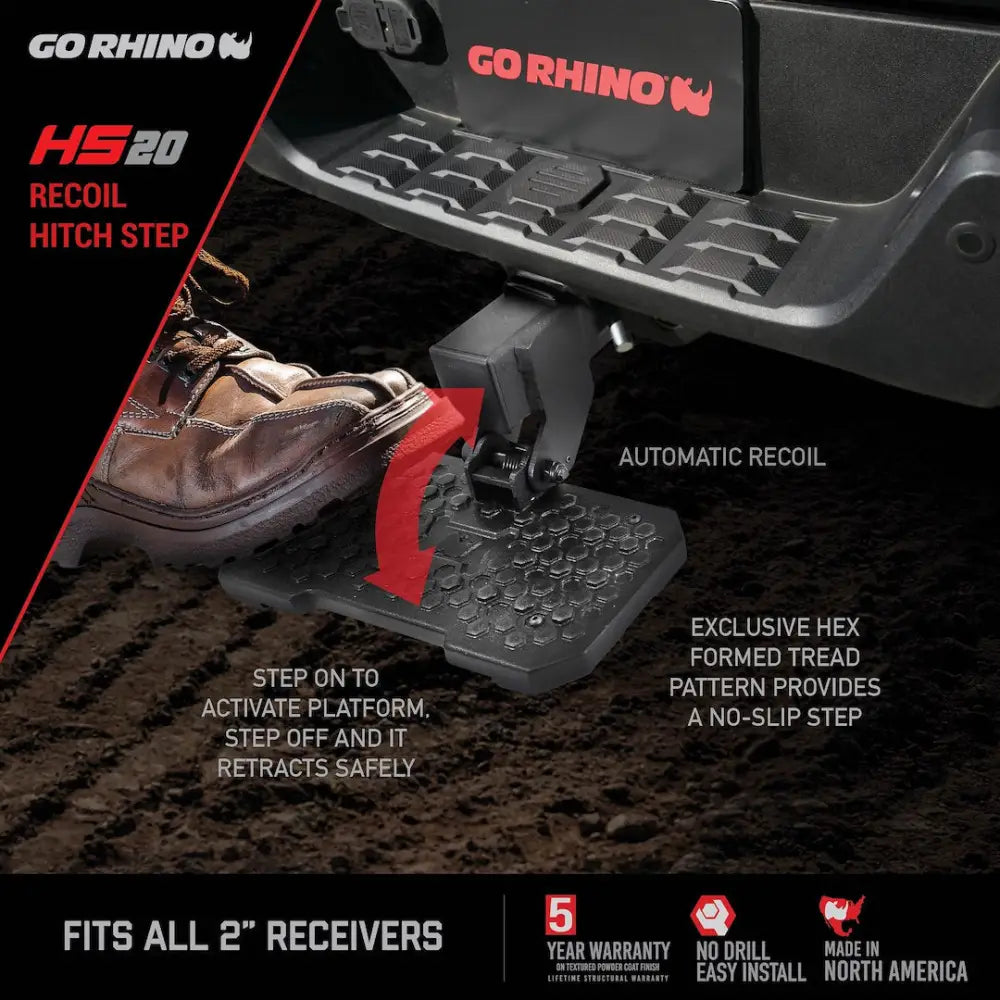 GO Rhino HS2012T Truck Step
