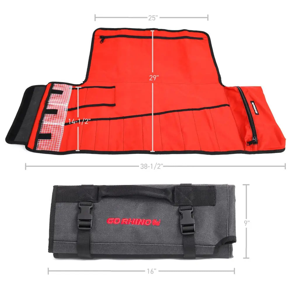 GO Rhino Limited Lifetime Warranty Gear Bag XG1000-01 - Large Xventure Tool Roll