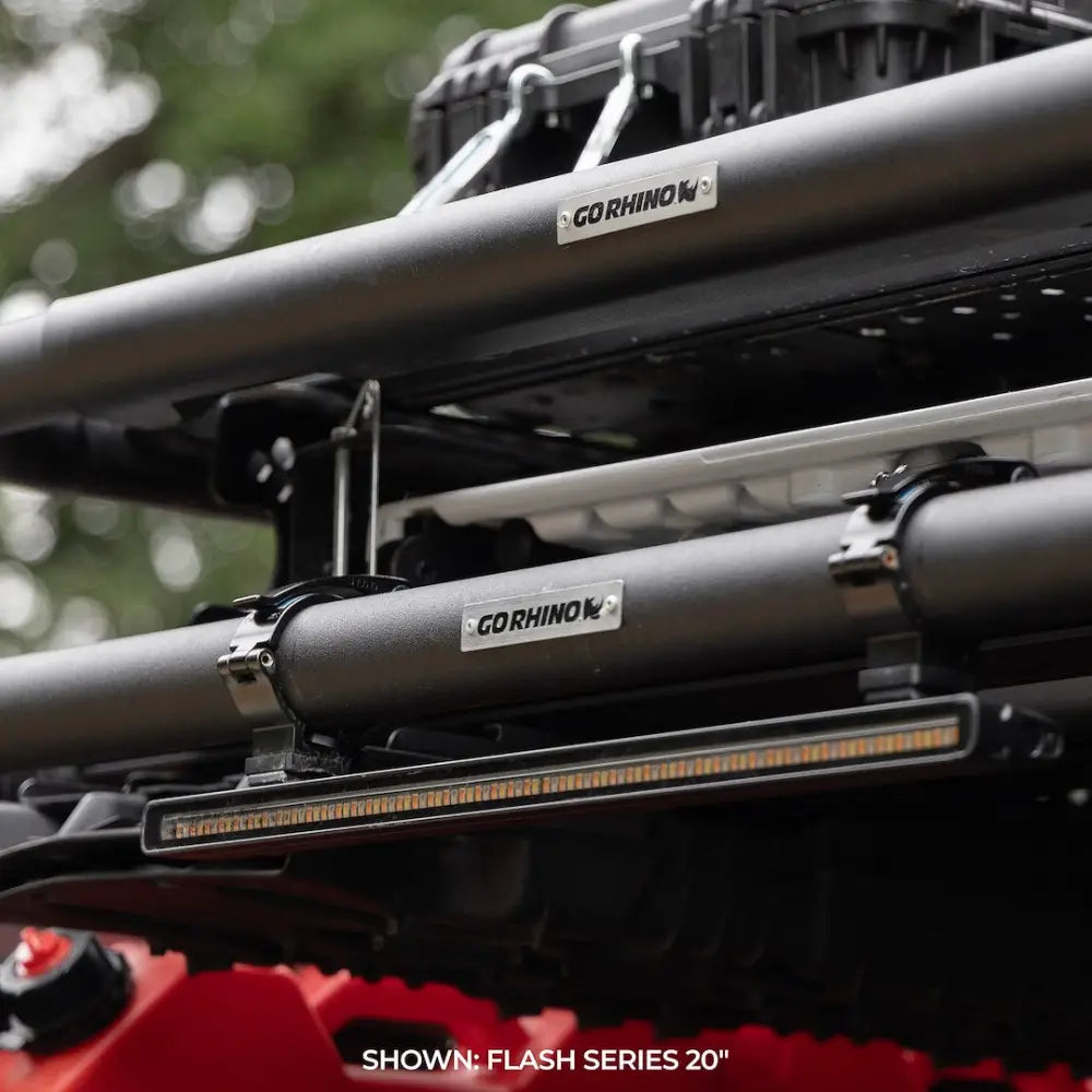 GO Rhino Limited Lifetime Warranty Light Bar 750003014CBS - Flash Series Lights 30 Single MU
