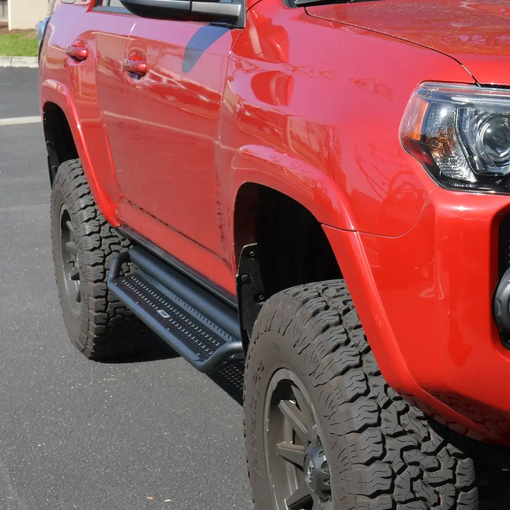 GO Rhino Made In USA Rugged Style Enhances Truck Appearance D10080T - Dominator D1 Side Steps