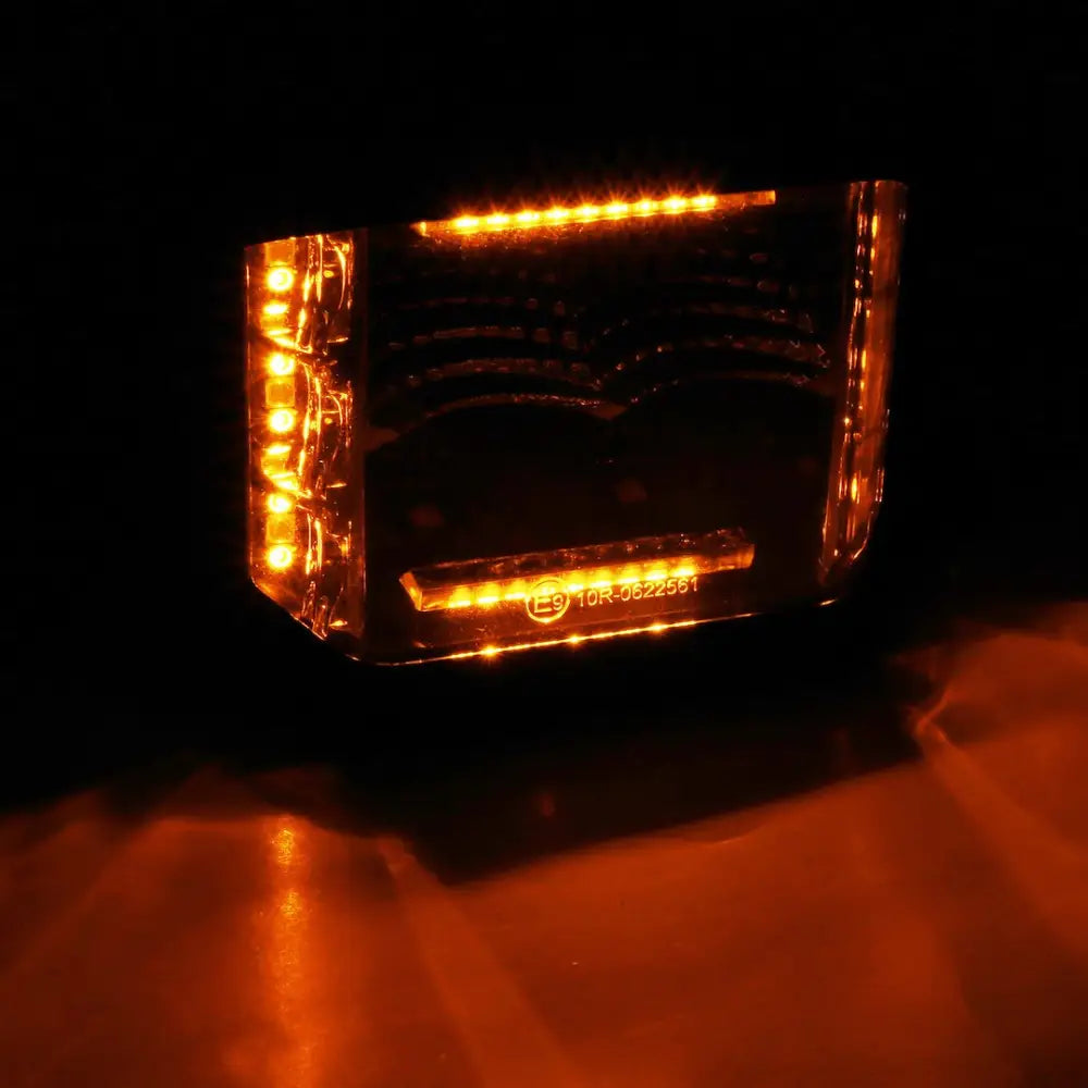 GO Rhino Stem Mount Installation Driving/ Fog Light 750700322FCS - Black Out Combo Series Lights Pai